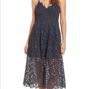 ASTR Lace Midi Dress